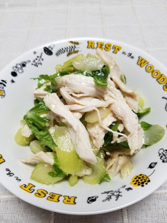 ☆簡単♪鶏胸肉とセロリのサラダ☆-レシピのメイン写真