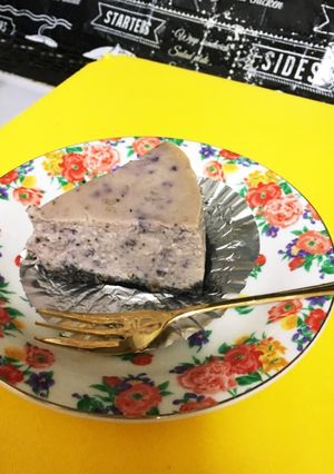 ブルベリーチーズケーキ☆とろけるチーズで-レシピのメイン写真