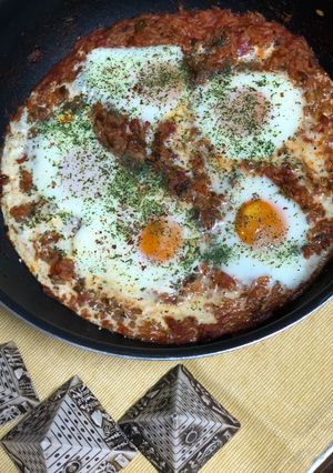 エジプト♡半熟卵トマトご飯 シャクシュカ-レシピのメイン写真