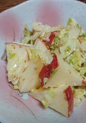 三色の胡麻マヨサラダ-レシピのメイン写真