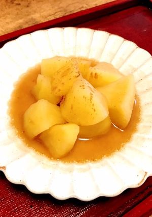 ★レンジで簡単★シナモン香るりんご煮★-レシピのメイン写真