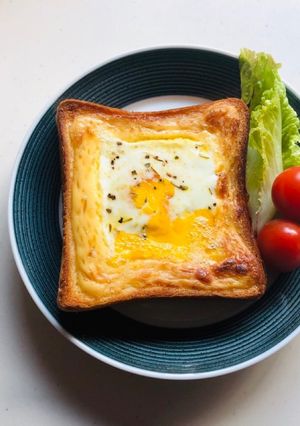 お手軽 たまごトースト-レシピのメイン写真