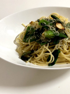 九条ねぎとじゃこのパスタ-レシピのメイン写真
