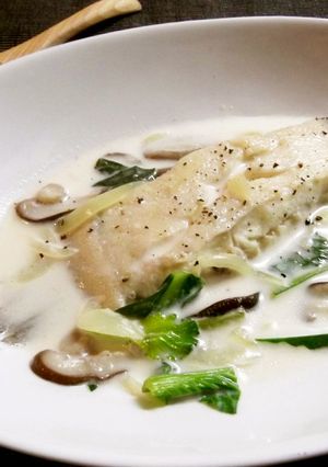 カレイのミルク煮-レシピのメイン写真