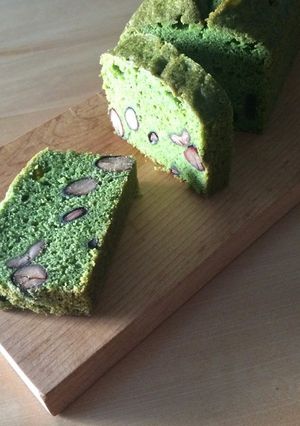 黒豆の抹茶パウンド。-レシピのメイン写真