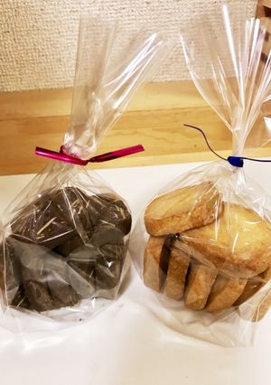 アーモンドココアクッキー-レシピのメイン写真