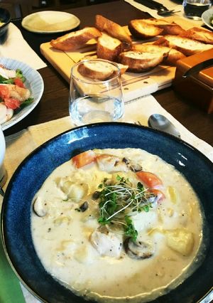 簡単！手作りルーのクリームシチュー-レシピのメイン写真