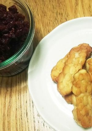 ●テンペココナッツオイル揚げビーツソース-レシピのメイン写真