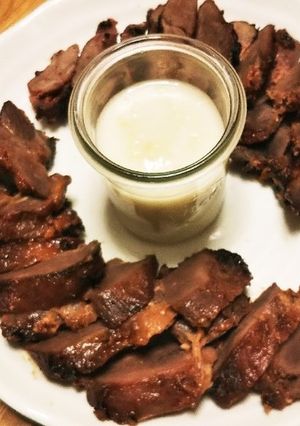 ●猪肉味噌漬♪乳酸キャベツココマヨソース-レシピのメイン写真