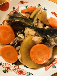ブリのあら煮●根菜もいろいろ煮-レシピのメイン写真