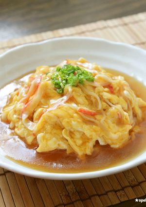 とにかく簡単♪めんつゆで手軽に天津飯☆-レシピのメイン写真