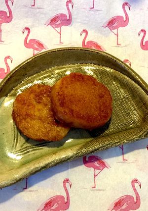 フワモチッ!生おから入り芋餅 甘辛味-レシピのメイン写真