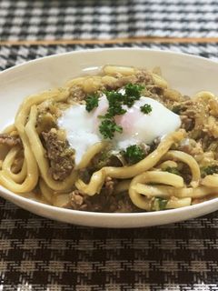 簡単!すき焼き風うどん-レシピのメイン写真