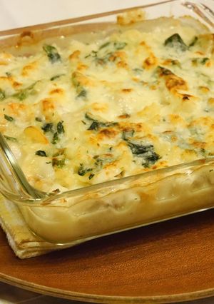 フライパンひとつで★かまぼこ消費グラタン-レシピのメイン写真