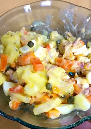 ロシア風サラダEnsalada Rusa-レシピのメイン写真