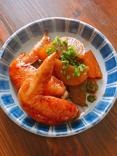 調味料2つで簡単☆鶏大根-レシピのメイン写真