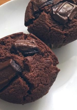 HM &板チョコで作る濃厚チョコマフィン-レシピのメイン写真