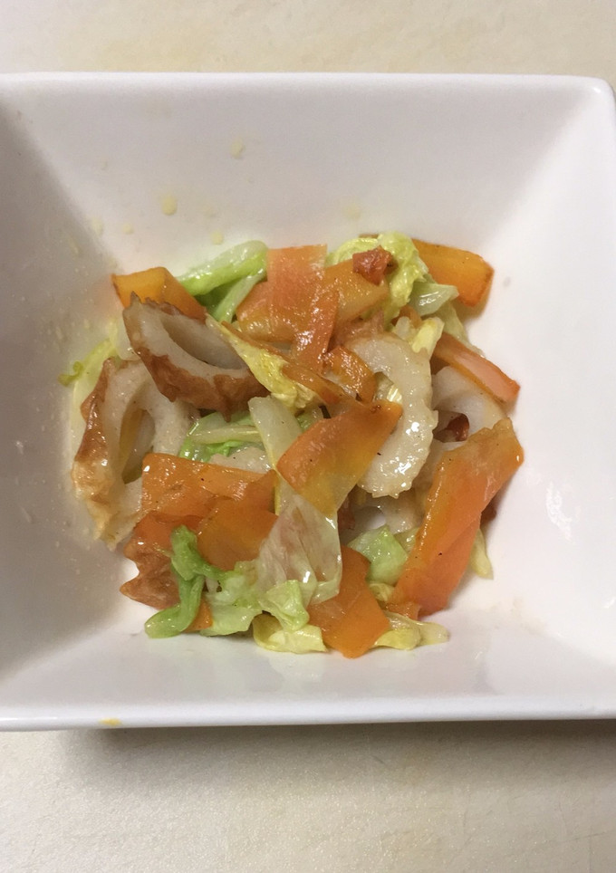 ちくわと野菜の炒め物-レシピのメイン写真