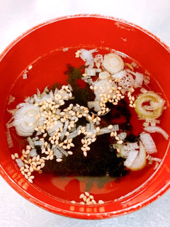 簡単過ぎるわかめスープ-レシピのメイン写真