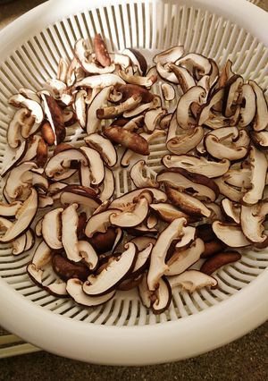 ベランダで干し椎茸(^ー^)-レシピのメイン写真