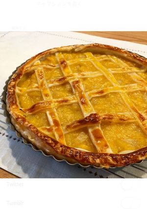 簡単！スイートポテトアップルパイ♡-レシピのメイン写真