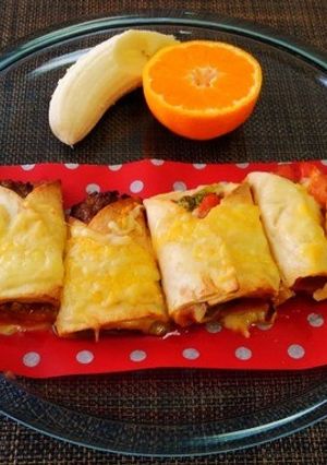 とろりチーズのロールアップサンドイッチ♪-レシピのメイン写真