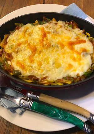 糖質制限!ミートパスタグラタン-レシピのメイン写真