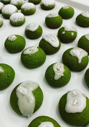 Ｍａｔｃｈａ−ジンジャースノーボール-レシピのメイン写真