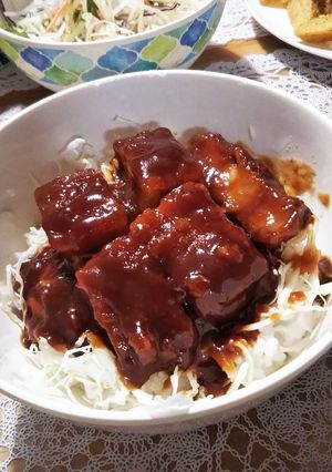 簡単☆ソースカツ丼-レシピのメイン写真