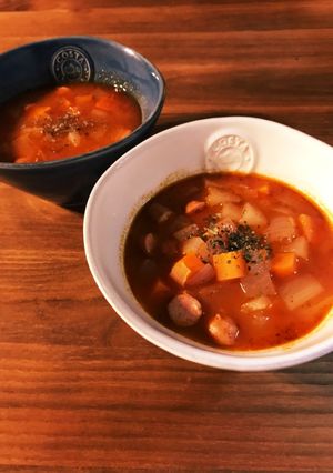 和風ミネストローネ-レシピのメイン写真