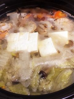 帆立鍋-レシピのメイン写真