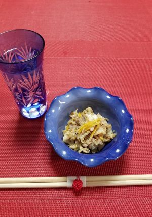 簡単♪干物の柚子和え-レシピのメイン写真