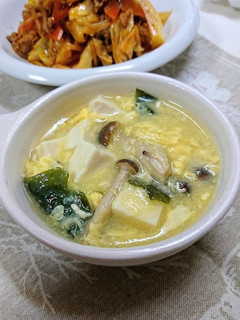 豆腐と玉子のとろみスープ-レシピのメイン写真