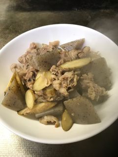 牛肉とごぼうとこんにゃくの甘辛煮-レシピのメイン写真
