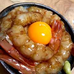 รูปของ 海老の漬け丼