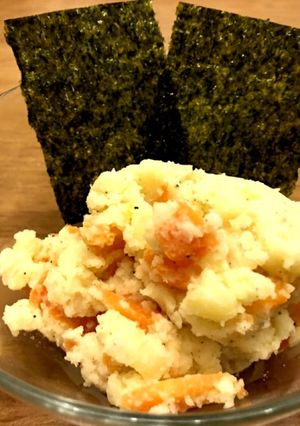 ブルサンとポテトサラダ-レシピのメイン写真