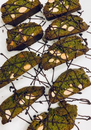 Ｍａｔｃｈ-ビスコッティ　バレンタインに-レシピのメイン写真