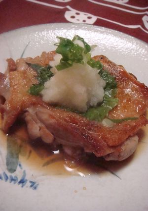 簡単うま～い♫♬鶏肉のおろしポン酢のせ♪-レシピのメイン写真