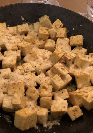 カレー風味のカリカリチーズ豆腐-レシピのメイン写真