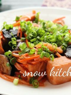 なすと高野豆腐の甘酢あんかけ-レシピのメイン写真