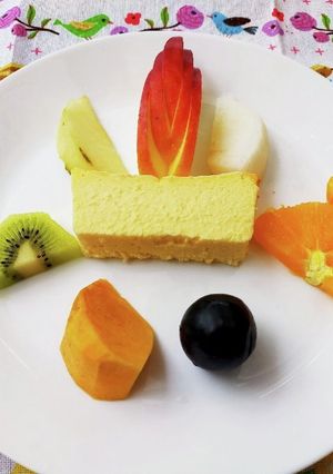 きび砂糖の優しい味♪半生チーズケーキ-レシピのメイン写真