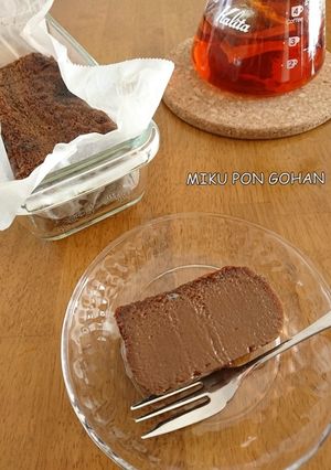 超濃厚♡生チョコケーキ　粉なしワンボウル-レシピのメイン写真