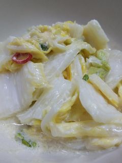 白菜の漬物をあのお店風に再現!?-レシピのメイン写真