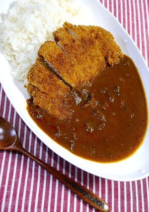 簡単！レトルトでも本格カツカレー-レシピのメイン写真