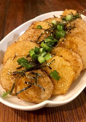 簡単♡長芋のオイバター醤油焼き-レシピのメイン写真