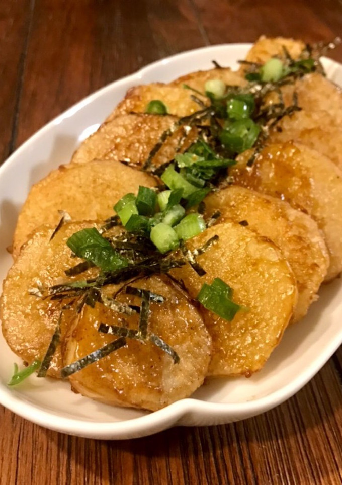 簡単♡長芋のオイバター醤油焼き-レシピのメイン写真