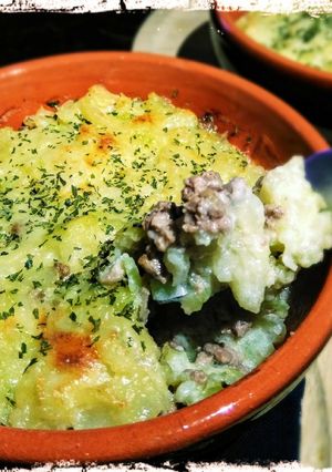 重ねて焼くだけ！シェパード・パイ-レシピのメイン写真