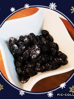 お節の黒豆を⭐炒り黒豆-レシピのメイン写真