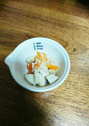 里芋の肉じゃが風 離乳食後期～完了期-レシピのメイン写真