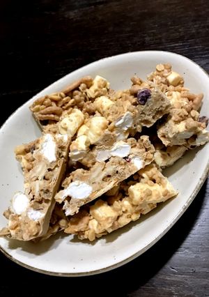 ホワイト＊きな粉チョコレートバー-レシピのメイン写真
